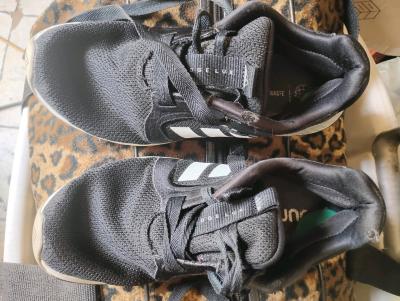 A  Nice  Black  and  White Aditdas Sneakers