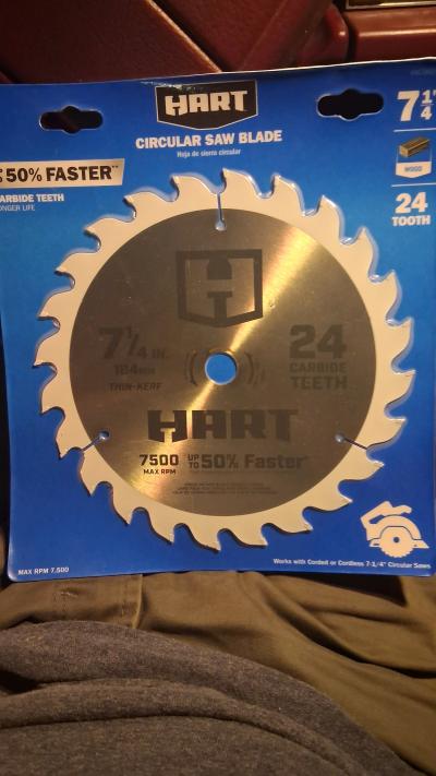 HART 20V Cordless Brushless Circular Saw and Reciprocating S - Thumbnail 4