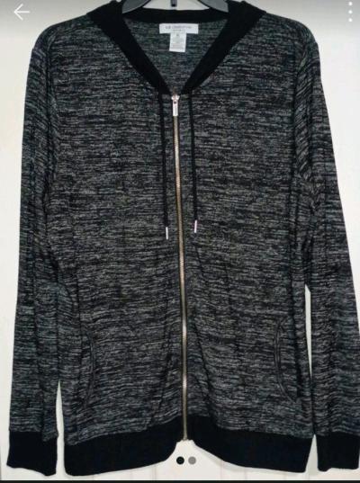 Liz Claiborne hooded zip up jacket