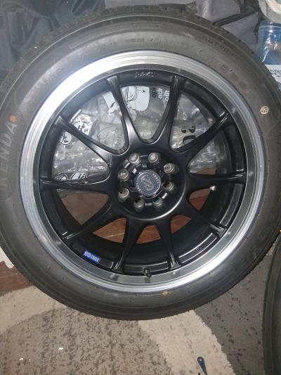 enkei j10 rims n kenda tires brand new - Thumbnail 3