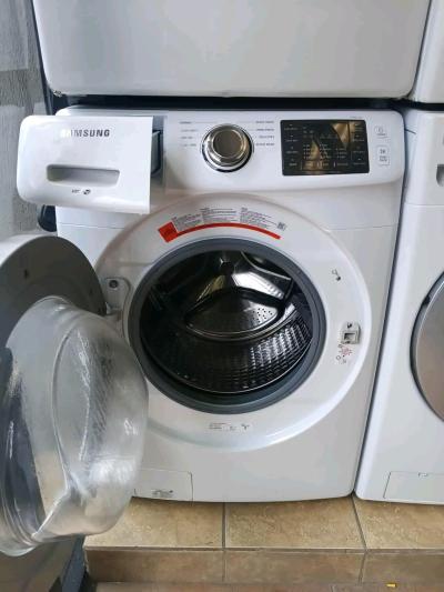SET WASHER AND DRYER SAMSUNG WHITE - Thumbnail 3