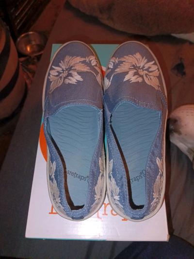Bare traps Blue Slip On Shoes Woman