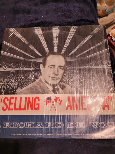 Selling America Richard devos Vinyl record