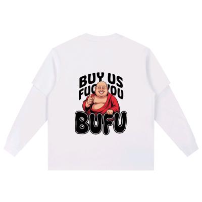 BUFU TwoFace TwoPiece Graphic Long Sleeve - Thumbnail 6