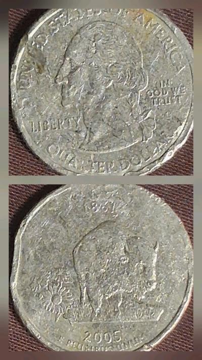 Statehood and America the Beautiful error Quarter lot of 4 - Thumbnail 2