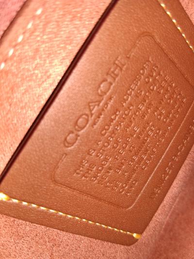 coach bag pink new use  once - Thumbnail 4