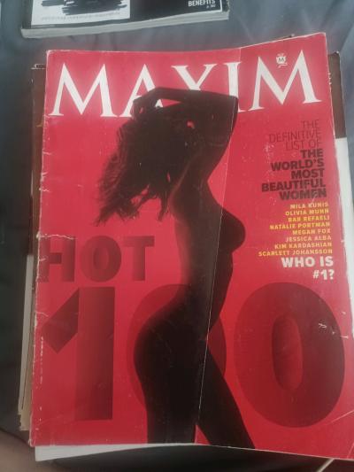 Multiple Maxim Magazines years ago