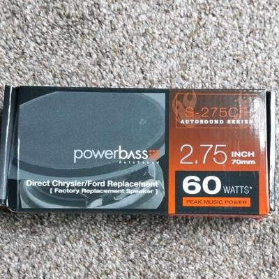 Powerless Autosound speakers