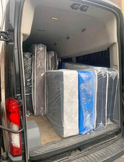 Brand New Mattress  Box Spring  Metal Frame  Inbox For Price - Thumbnail 2
