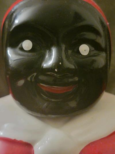 Vintage Porcelain Black Americana Bahama Mama Teapot - Thumbnail 2