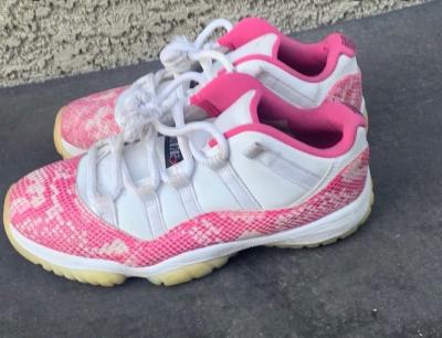 Pink And White Snake 11s for sale