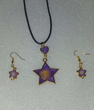 Handmade Star Necklaces set