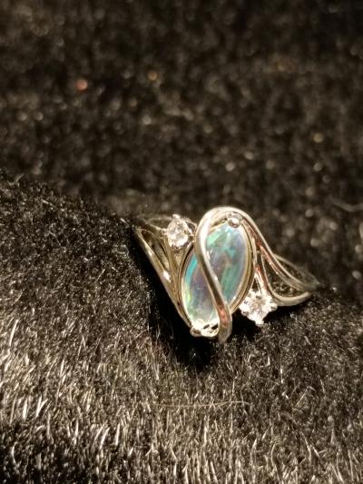 opal ring sz9 - Thumbnail 4