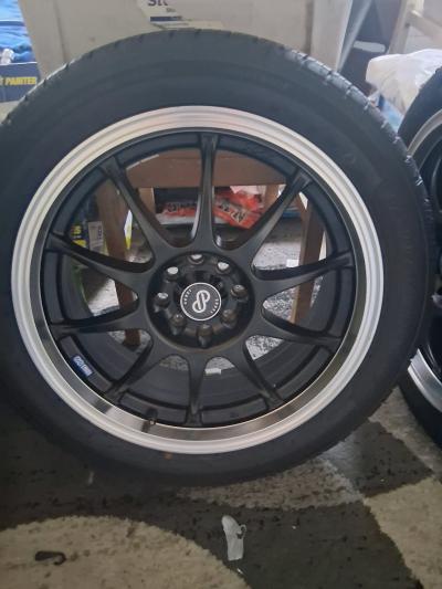 enkei j10 rims n kenda tires brand new