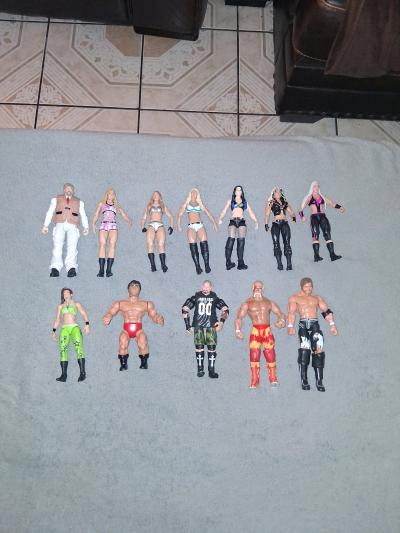 WWE Mix 56 Action Figures with Ring And Others - Thumbnail 6