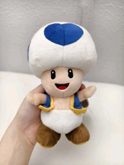 Blue Toad plushie