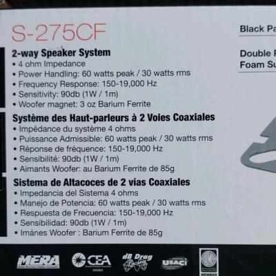 Powerless Autosound speakers - Thumbnail 4