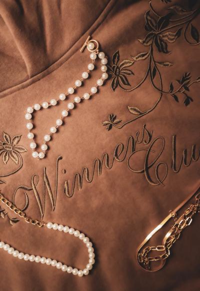 Embroidered Winners Club Hoodie - Thumbnail 5