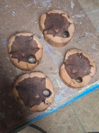 handcrafted to order cedar coasters - Thumbnail 5
