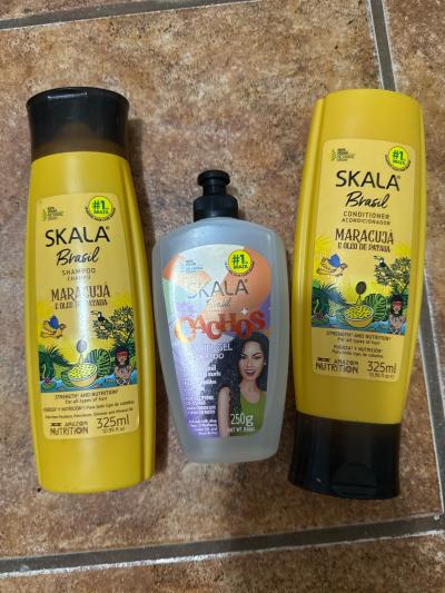 SKALA 3pc shampoo conditioner y gel liquido