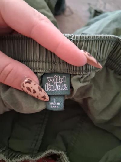 Cargo Pants Green size L and Black Size 12 to 14 - Thumbnail 2