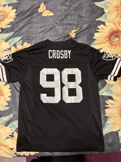 LAS VEGAS RAIDERS MAX CROSBY JERSEY - Thumbnail 2