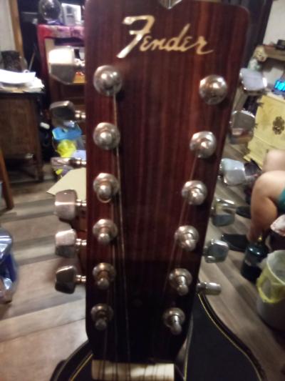 fender twelve string guitar 1975 - Thumbnail 2