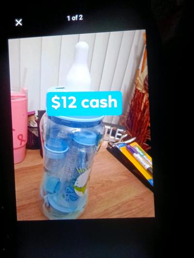 All in one baby boy bottle piggybank - Thumbnail 2