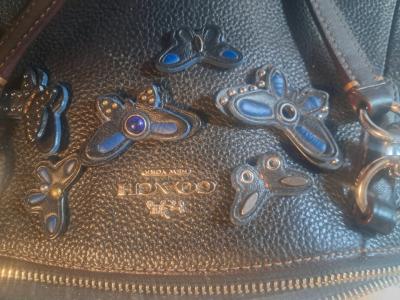 Black leather vintage Coach Kelsey Satchel - Thumbnail 2