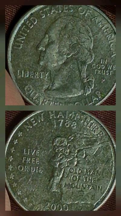 Statehood and America the Beautiful error Quarter lot of 4