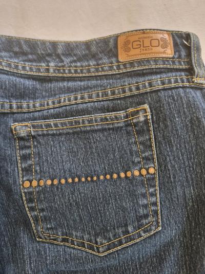 GLO Dark Wash Stretch Jeans Size 11 - Thumbnail 4