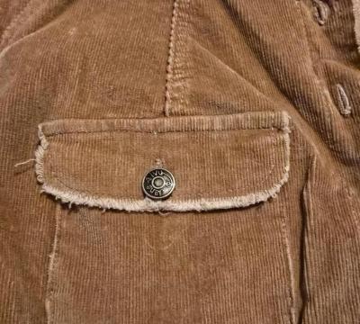 Ivy Jane Womens Brown Studded Button Jacket w Pockets Size L - Thumbnail 3
