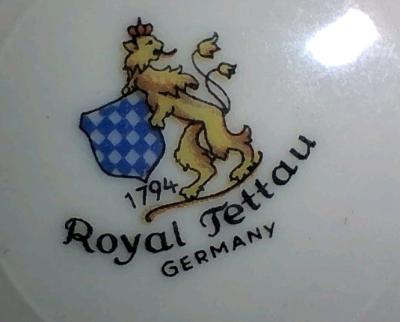 Royal Tettau Germany  PlatinumTrimmed Bread  Butter Plates - Thumbnail 6