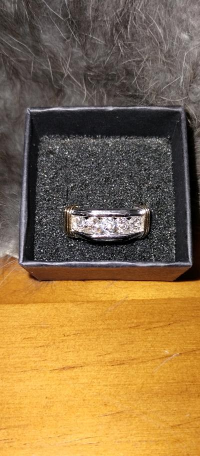 mens diamond ring BARTER
