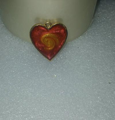 Heart necklace Pendant made just for and yours