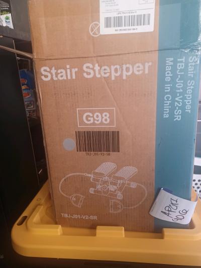 Black stair stepper brand new in plastic