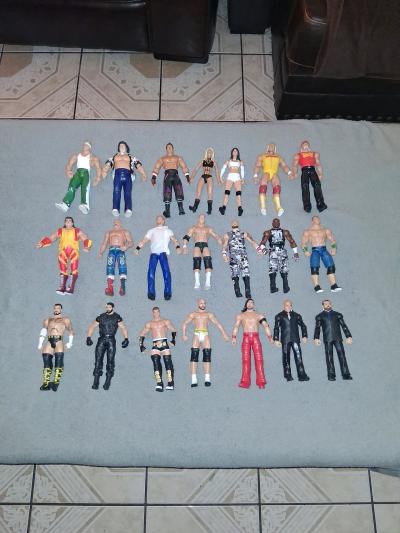 WWE Mix 56 Action Figures with Ring And Others - Thumbnail 5