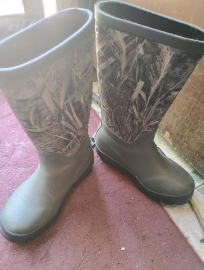 A  Yoith  Boys 13 Camouflage Boots - Thumbnail 2