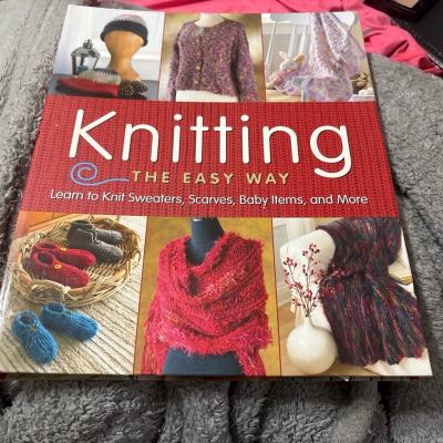 easy knitting book for women and men