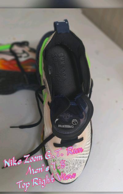 NIKE Air ZOOM GT Run Mens Basketball Shoes - Thumbnail 8