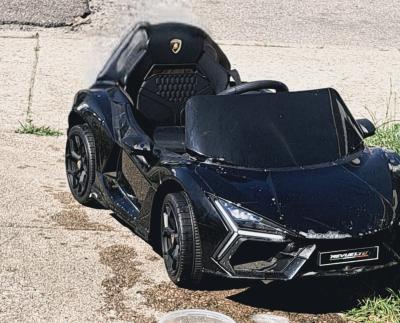 12V BLACK RIDE ON LAMBORGHINI CAR