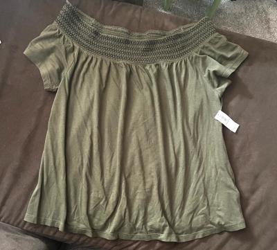 Womens Off The Shoulder Shirt