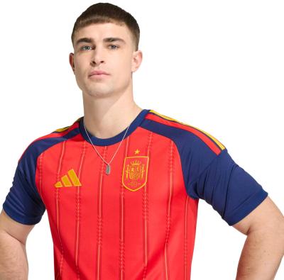 Adidas Spain World Cup 2026 SlimFit Large Size Jersey Men - Thumbnail 8