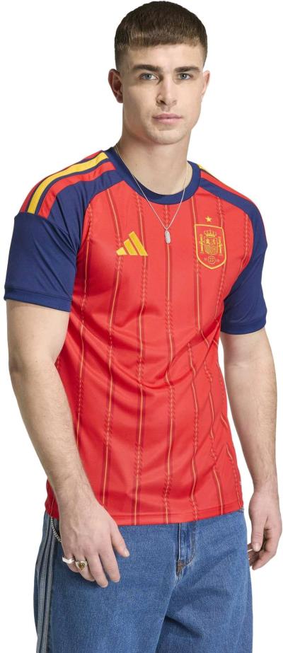 Adidas Spain World Cup 2026 SlimFit Large Size Jersey Men - Thumbnail 6