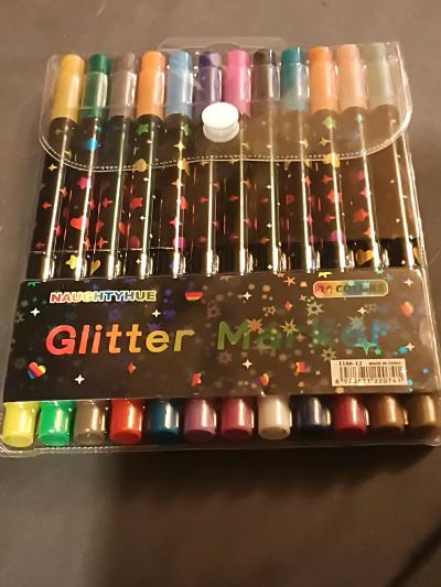 Naughtyhue Glitter Marker 24 Colors - Thumbnail 2