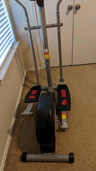 ANCHEER Magnetic Elliptical Exercise Fitness Training Machin - Thumbnail 4