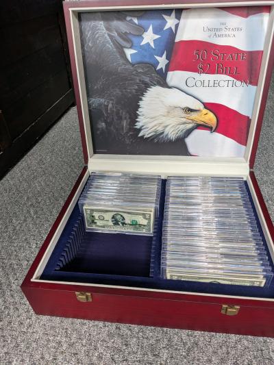 50 state 2 dollar bill collection - Thumbnail 2
