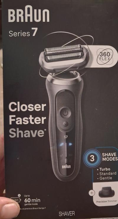 Braun Series 7 electric shaver
