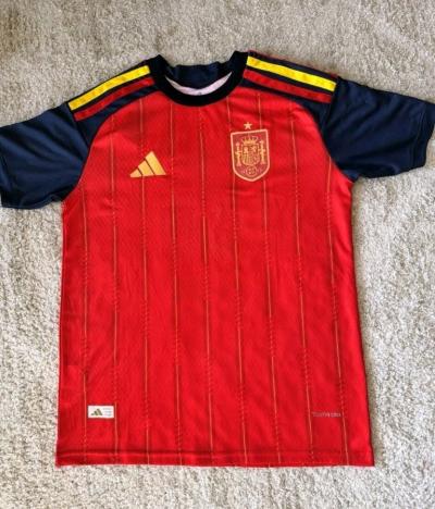 Adidas Spain World Cup 2026 SlimFit Large Size Jersey Men - Thumbnail 12