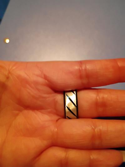 6 Vintage Gothic Rings  for men size 8 - Thumbnail 7